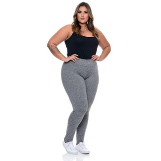 Kit 3 Leggings Fitness Feminina Cintura Alta Academia Caminhada Tecido  Grosso