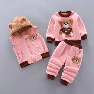 Roupa Infantil Casual Com Estampa De Desenho Para Meninos/Meninas/Outono/Inverno