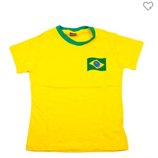 Camisa do Brasil Feminina em Oferta