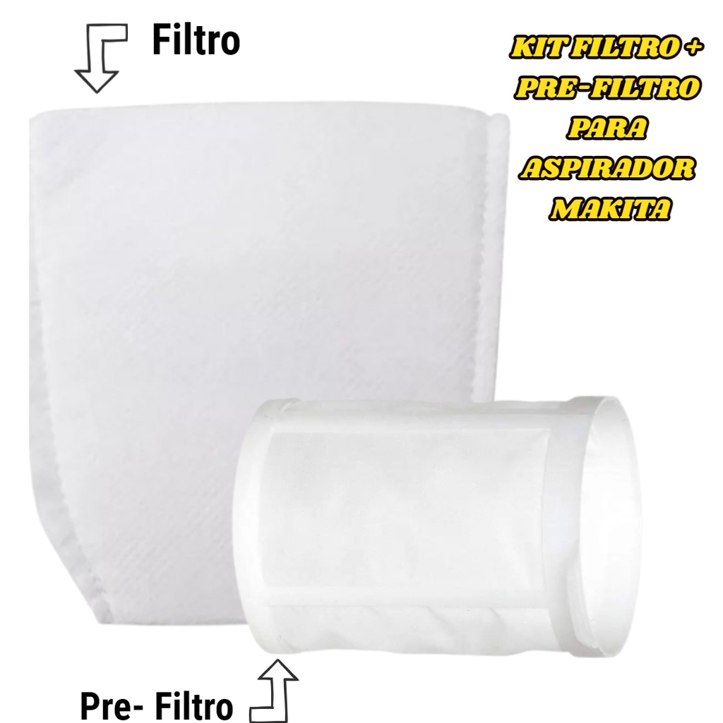 Kallefornia®Filtro kallefornia k704 per Makita vc2511 assolutamente di