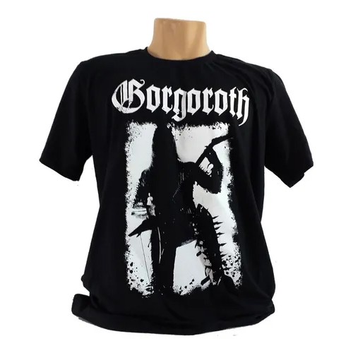 Camiseta Gorgoroth 003 Black Metal | Shopee Brasil