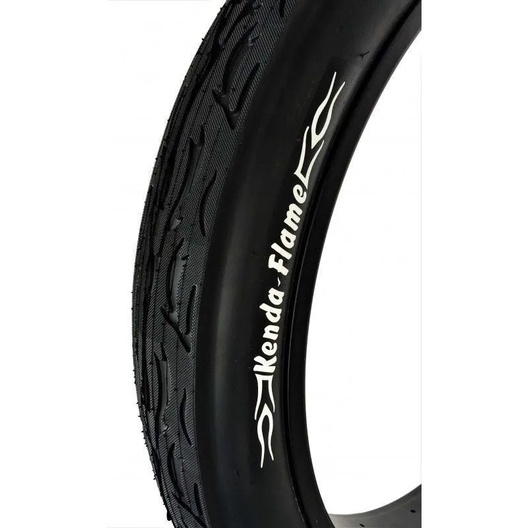 thumbnail image 2 of 24 X 3.0 All Black Slick Bicycle Tire | Cruiser Chopper BMX Mountain Bike Tire By Wheel King 2 of 12