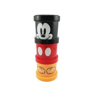 Kit Porta Condimento Mickey 3 Unidades Empilháveis