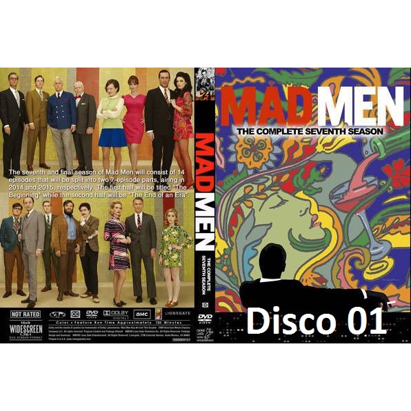 Dvd Mad Men - As 7 Temporadas Completas - Legendado ou Dublado
