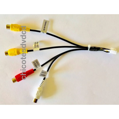 Chicote Rca Para o Radio Dvd Retrátil Lenoxx Ad-2615 | Shopee Brasil