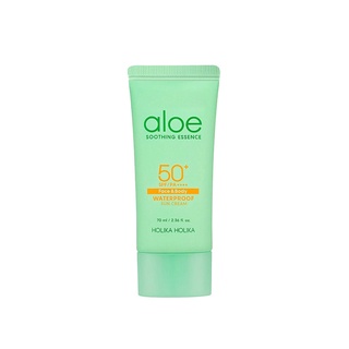 holika holika aloe soothing essence waterproof sun cream SPF50+/PA++++ 70g