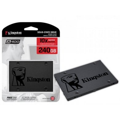 SSD 240GB Kingston A400 SATA Leitura 500MB/s Gravação 350MB/s | Shopee ...