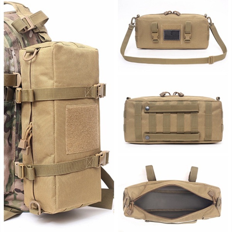 Tático Militar Mochila De Viagem Saco De Acampamento Acessório Do Exército Nylon Sling Caminhadas Caça Homens Molle Esportes Ao Ar Livre Pesca Bolsa