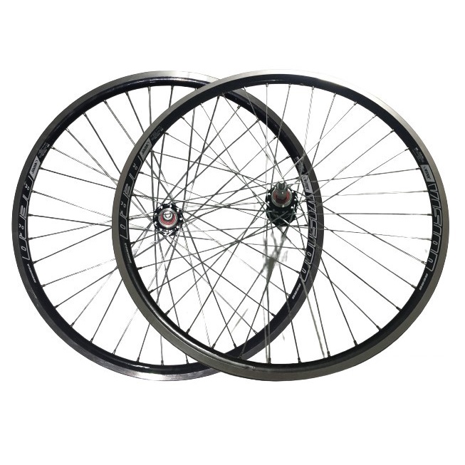 Par de Roda/Jante de Bicicleta Aro 26 Cubo Rolamento Raio Grosso Varias ...
