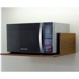 Suporte Microondas Nicho Forno 60Cm Externo Marrom 100% Mdf