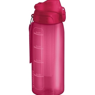 Garrafa Squeeze Rosa Bebidas Com Tubo De Gelo Feminina 750ml