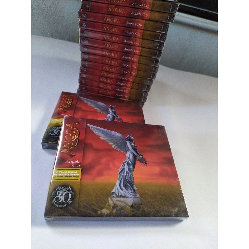 CD Angra - Angels Cry - Edição Especial de 30 Anos (Pôster e