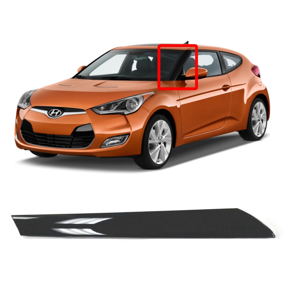 Grade Frontal Para-Brisas Hyundai Veloster 2011-2017 | Shopee Brasil