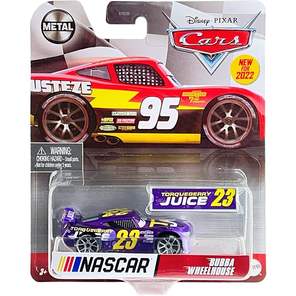 Disney Cars Bubba Wheelhouse 23 Juice Nascar S rie Mattel