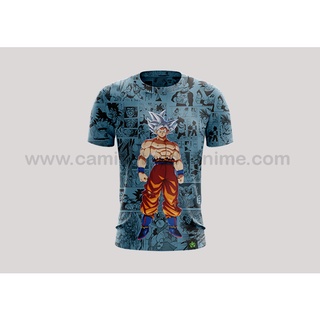 Camiseta Dragon Ball Sombra Do Goku Desenho Anime Geek Ad em Promoção na  Americanas