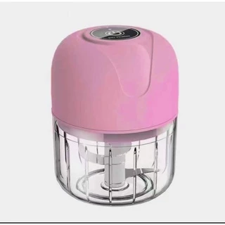 Mini Triturador Sem Fio Elétrico 250ML De Alimentos Para Legumes Alho Gengibre- C45