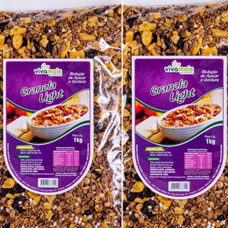 Kit 2 Granolas Light / Vivamais Alimentos
