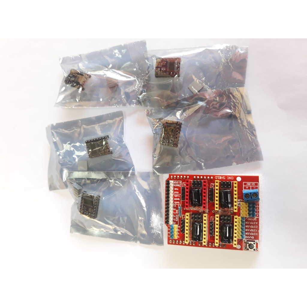 Ramps 1.4 + 5 drivers DRV8825 - Impressora 3d
