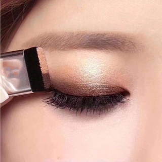 DNM feminino 3 segundos sombra de olhos maquiagem rápida dupla cor gradação sombra fácil de usar paleta de sombra à prova d