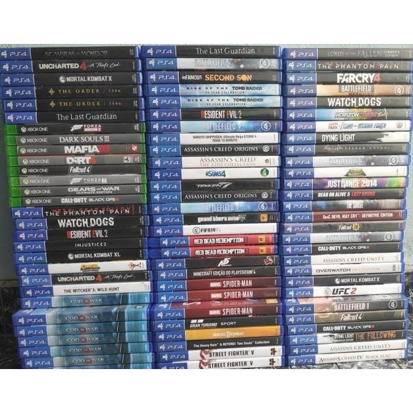 Jogos para PS4 - Original e em Mídia Física
