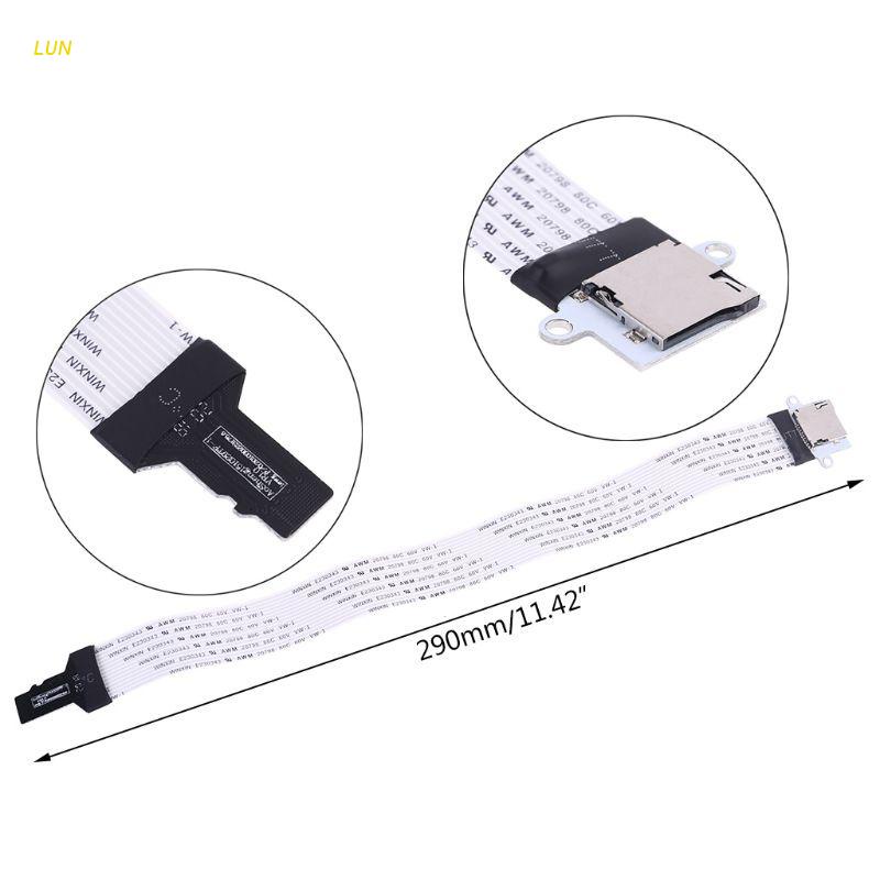 Lun Para Fêmea Para Cartão Memória Extensão Flexível Extensor Adaptador Leitor Linker