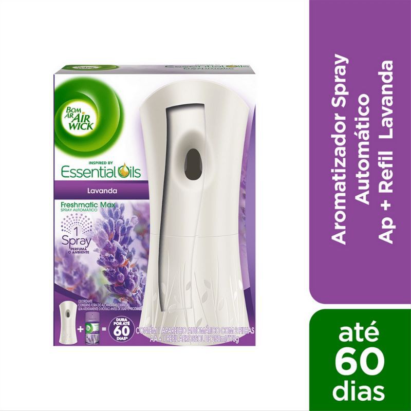 Purificador De Ar Click Spray Flor de Algodão Refil, Air Wick, 3042584 :  : Casa