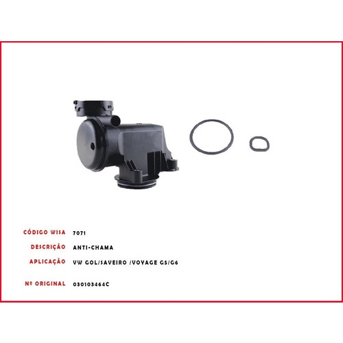Anti-chama Gol Saveiro Voyage G5 G6 (wisa 7071) | Shopee Brasil