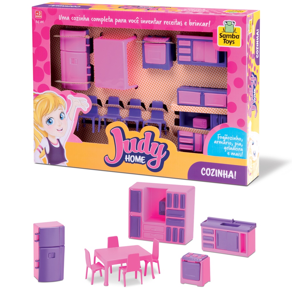 Oferta Cozinha De Boneca Infantil Completo Tipo Polly Menina | Shopee ...