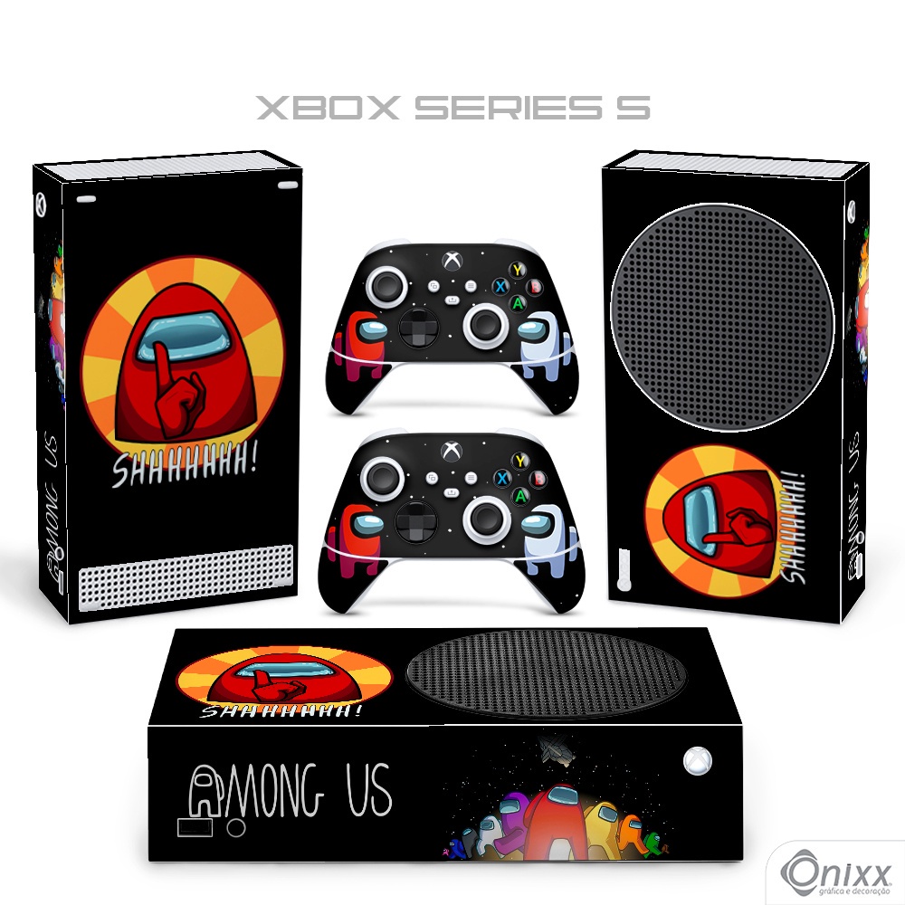 Skin XBOX Series S Adesiva Among Us