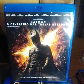 Blu-ray duplo Batman O Cavaleiro das Trevas Ressurge de Christopher Nolan