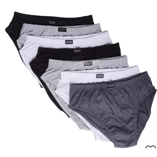 Kit com 5 Cuecas tradicional SLIP-Adulto Básica Modelo Comum.