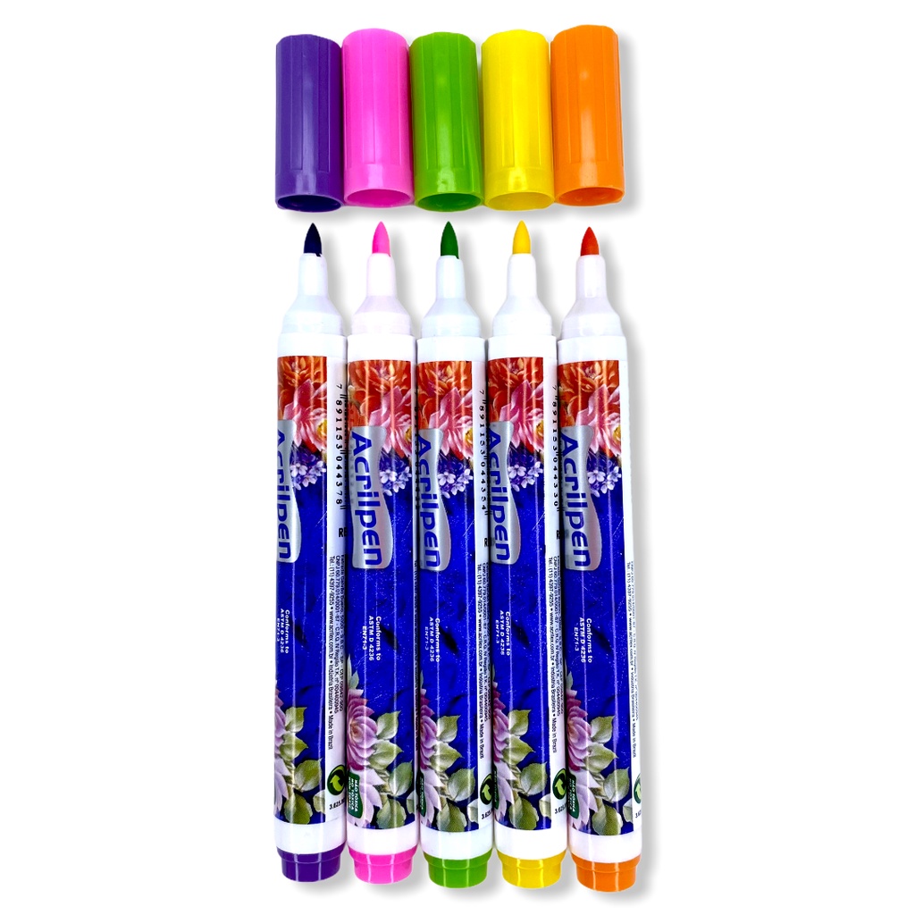 Caneta para Tecido Acrilpen Acrilex / Pano de Prato - Acrilex