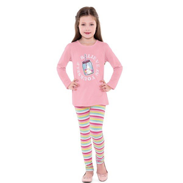 Legging infantil hot sale fakini