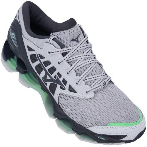 T nis Mizuno Wave Prophecy 9 Cinza Chumbo Original