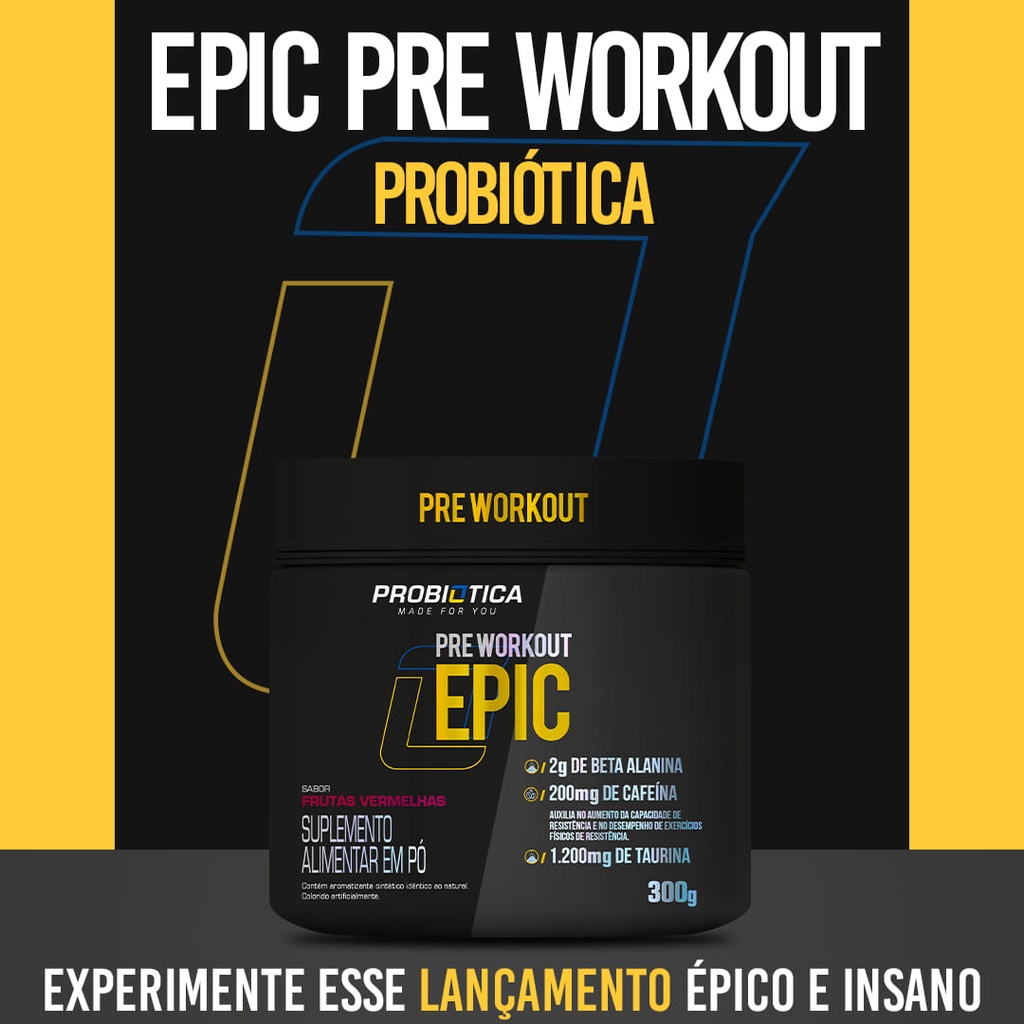 Epic 300g - Pré Workout