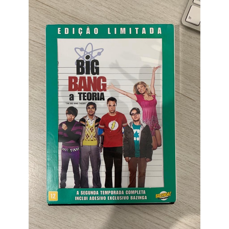 Box Dvd 2 Temporada The Big Bang Theory Segunda Big Bang A Teoria ...
