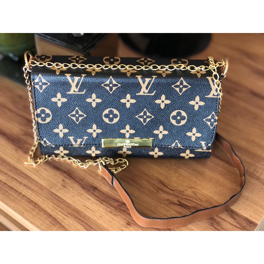 Bolsa Festa Clutch Lv De Lateral Com Alça De Corrente – Madame