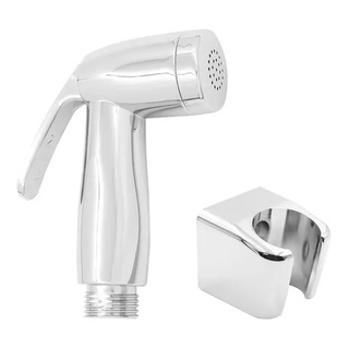 Gatilho Para Ducha Higiênica ABS Cromado Com Suporte