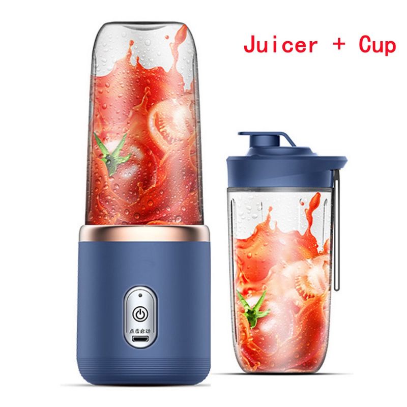 Mini Juicer Liquidificador El Trico Port Til Mixer Multifuncional Autom Tico Sem Fio Com Copo