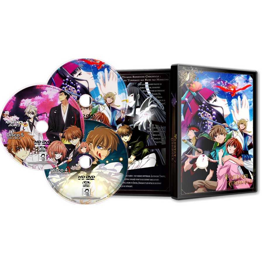 Dvds Tsubasa Chronicles Série Completa + Filmes E Ovas | Shopee Brasil