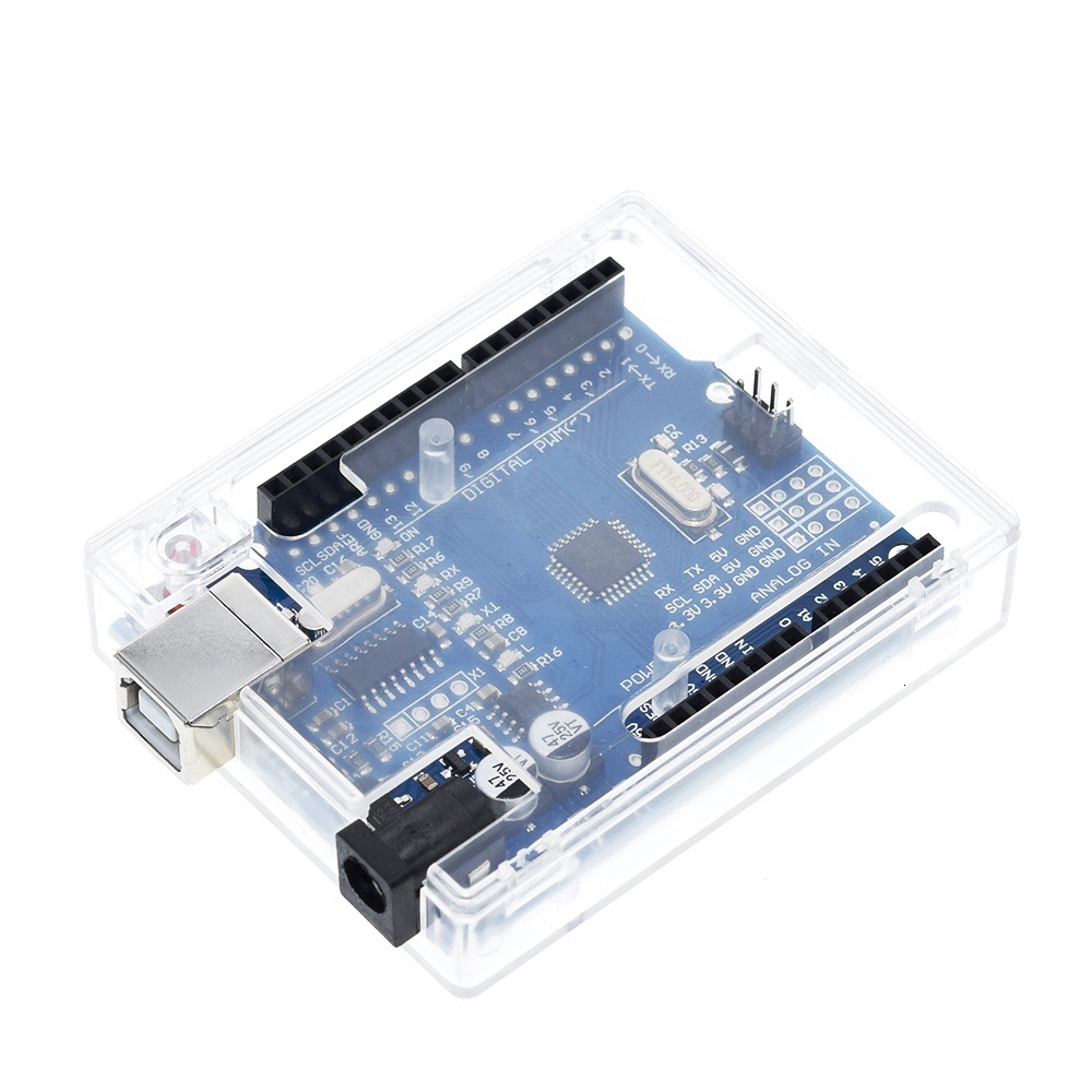 Caixinha Case Shell Capa para Arduíno Uno R3 Proteção Arduino | Shopee ...