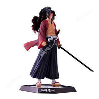 demônio matador anime figura kokushibou tsugikuni yoriichi kimetsu não  yaiba figura modelo boneca brinquedos anime ação figura