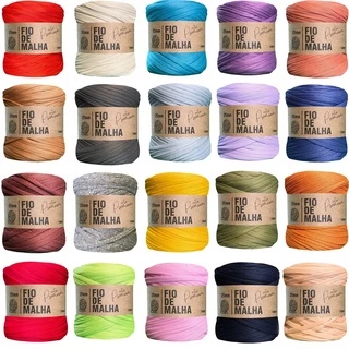Fio de Malha Extra Premium 25mm Fischer Croche Artesanato - 140 Metros