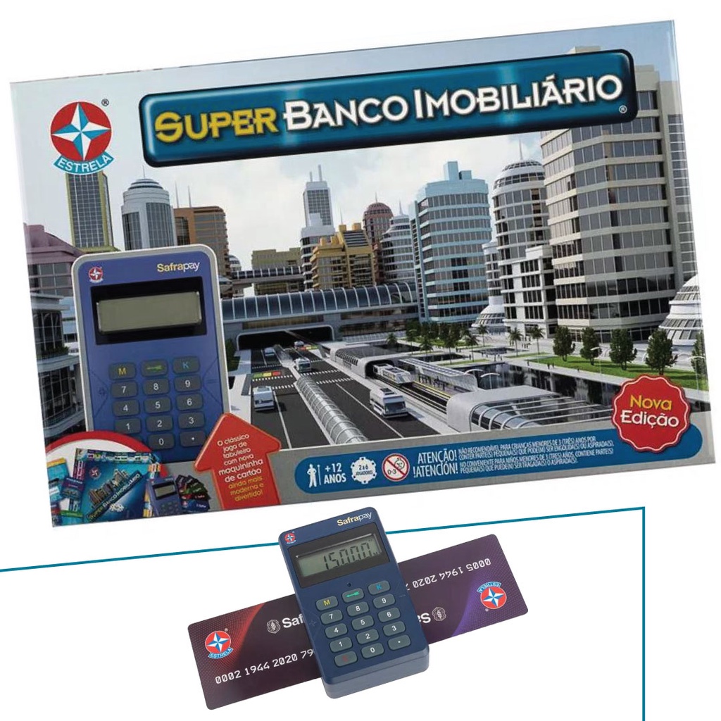 Jogo De Tabuleiro Banco Imobiliario Estrela Original