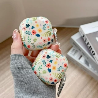 Padrão Floral TPU Earbuds Case Fit Projetado Para Samsung Galaxy Buds2 Pro/Buds2/Buds 2 Live FE-Capa Protetora Aprimorada
