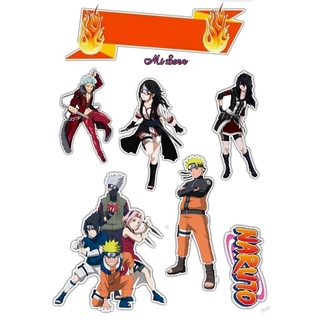 Paper Magic Papelaria Personalizada - Topo de Bolo Naruto #bolonaruto # Naruto