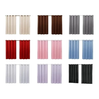 Cortina PVC Blackout Corta Luz 2,20 M X 1,30 M Quarto Sala Varias Cores