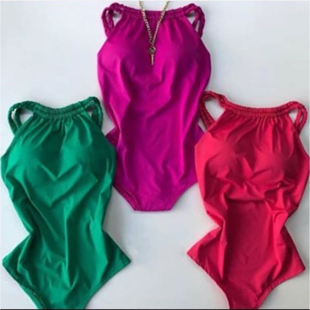 Body Feminino Alça Trançado Bojo Bodi Moda Suplex Verão | Shopee Brasil