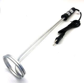 Aquecedor de Água Mergulhão elétrico Alumínio 2000w Ebulidor Rabo Quente 127 volts Fervedor Para café Cozinhar legumes Ovos