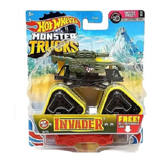 Monster Trucks - Monster Trucks Trucks escala 1:64 - Hot Wheels